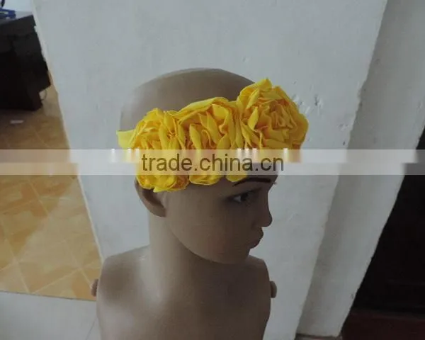 2016 Boutique Kids Girl Bowknot Headband Baby Girl Top Knot Turban Hedband Children Flower Hairband photo-4