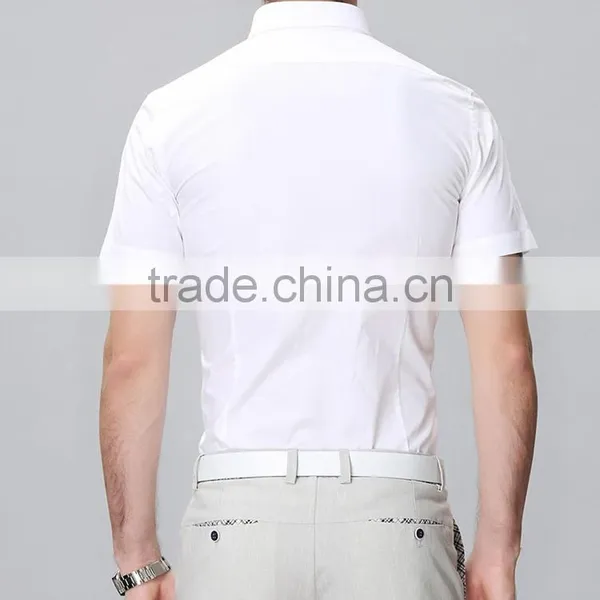 Wholesale Plain White 100% Cotton t Shirts for Men Classic t Shirt Design for Men photo-2