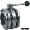 Sell Sanitary Grade Three-Piece Butterfly Valve