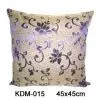 Embroidered Silk Cushion