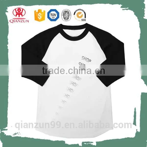 2015 Custom Fashion t Shirt Printing Men 95% Cotton 5% Elastane t Shirt photo-3
