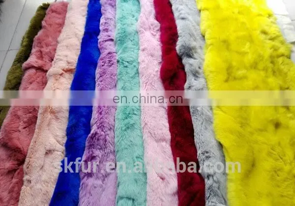 Factory Direct Supply Rex Rabbit Fur Plate With Low Price photo-5