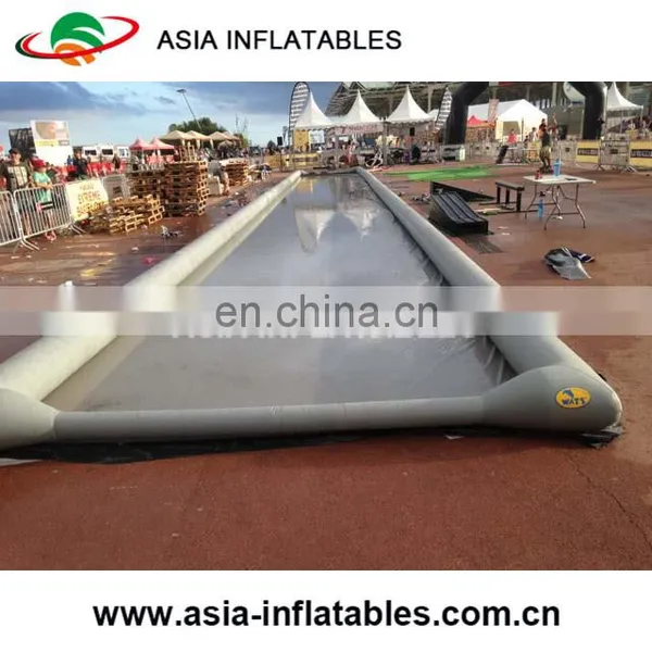 Factory Supply Giant Inflatable Single Lane Slide City, Floating Slide For Sale photo-2