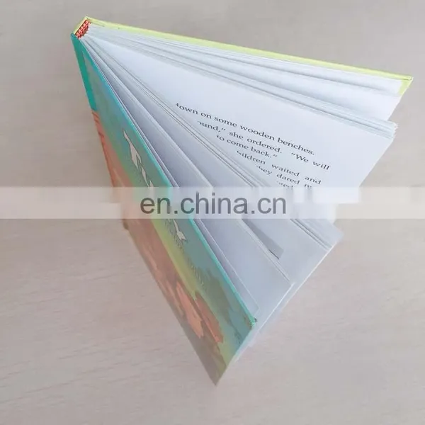 Factory Price Wholesale Colorful White Paper Hardcover Book Printing With Perfect Binding photo-4