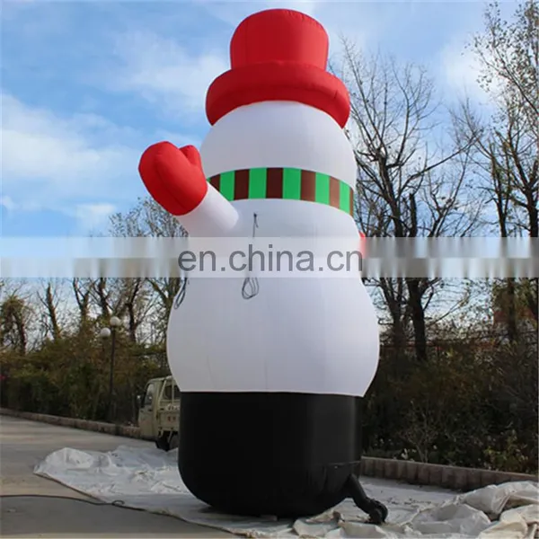 Large Adult Inflatable Christmas Snowman for Outdoor Christmas Decorations/ Inflatable Christmas Snowman photo-6