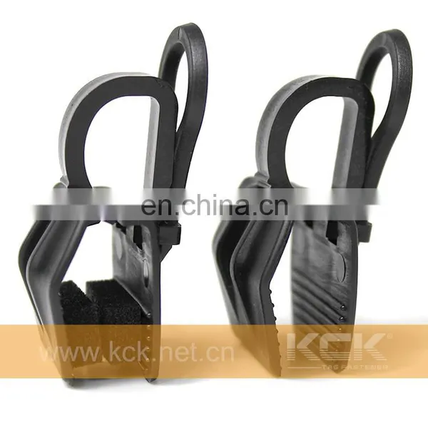 No Trace Plastic Hook Clip With Sponge for High Grade Silk Products photo-2