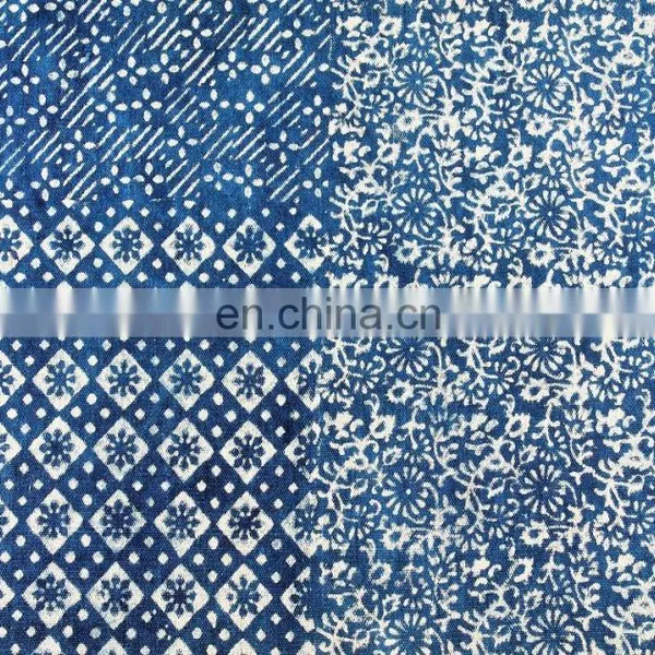 Traditional Indian Handmade Indigo Carpet Rug Home Decor Living Room Cotton Rug photo-2