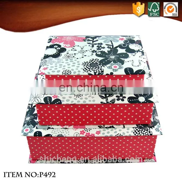 Wood Grain Completed Book Shaped Storage Box photo-2