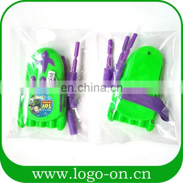 Promotional Customized Cheap Shooting Plane Small Plastic Assembly Toys People photo-2
