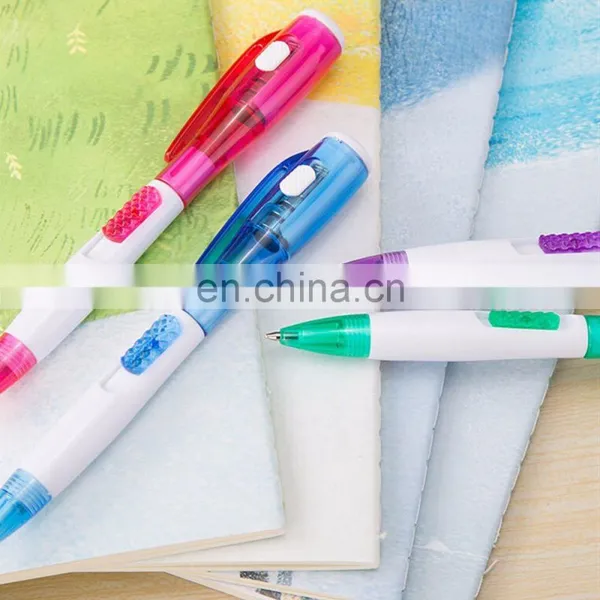 Multi Functional Promotion Novelty Fancy Led Pen Advertising Pen With Torch photo-4