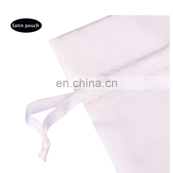Cheap Silk Drawstring Satin Bag With Logo Printing ,Gift Satin Bag photo-4