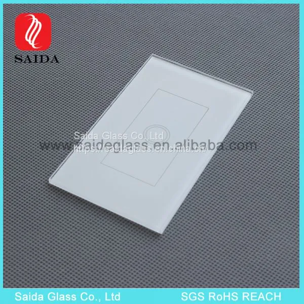 Crystal Glass Panel for 1 Way Smart Touch Wall Control Light Switch
