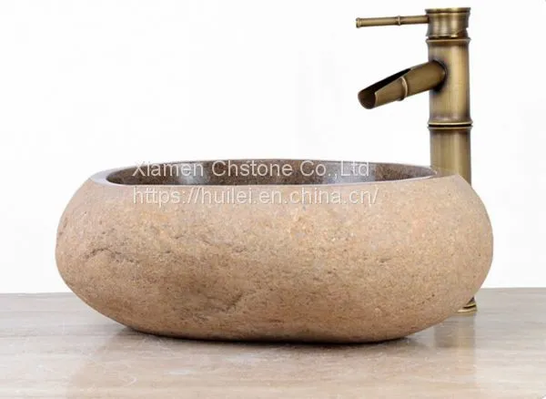 Yellow River Stone Sinks, River Stone Basins, Stone Sinks photo-2