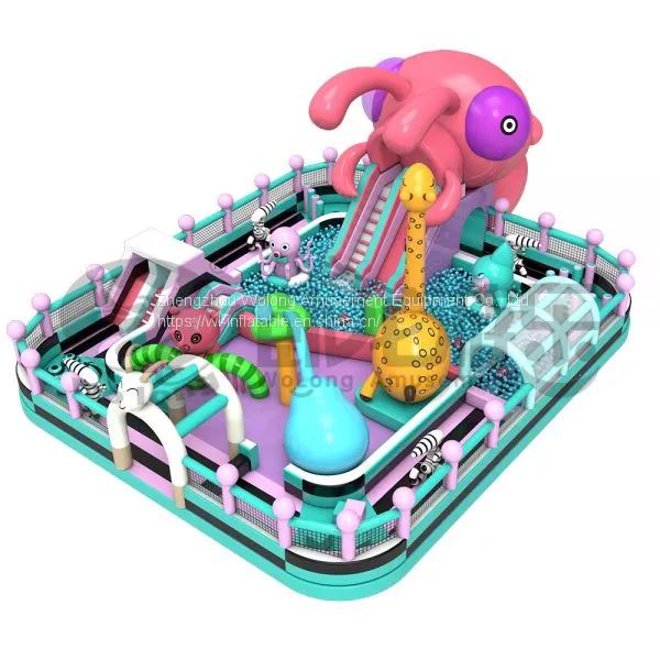 Inflatable Amusement Park, Inflatable Kids Amusement Park Equipment