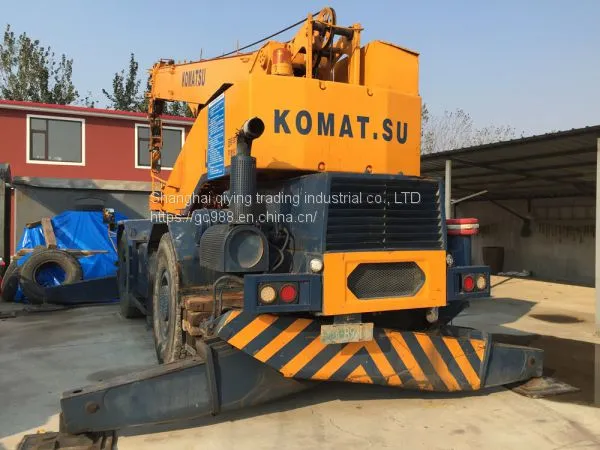 USED KOMATSU 25TON ROUGH TERRAIN CRANE photo-3