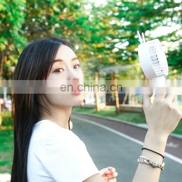 New Product Ideas 2020 Usb Handheld Charging Cooling Air Mist Fan With Spray photo-2