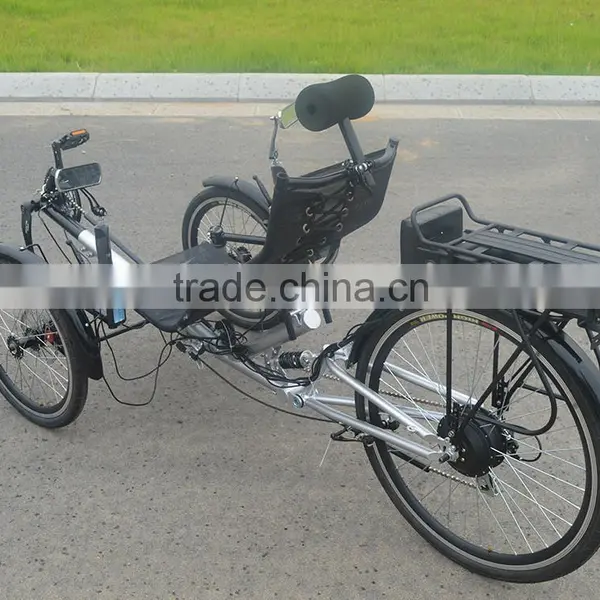 Single Person 3 Wheel Electric Recumbent Tricycle photo-3