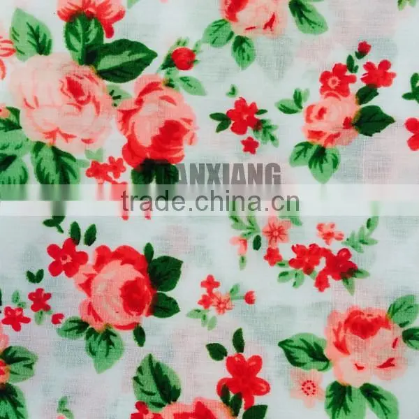 Floral Fabric in Custom Printed Fabric for Dress InT90/C10 photo-6