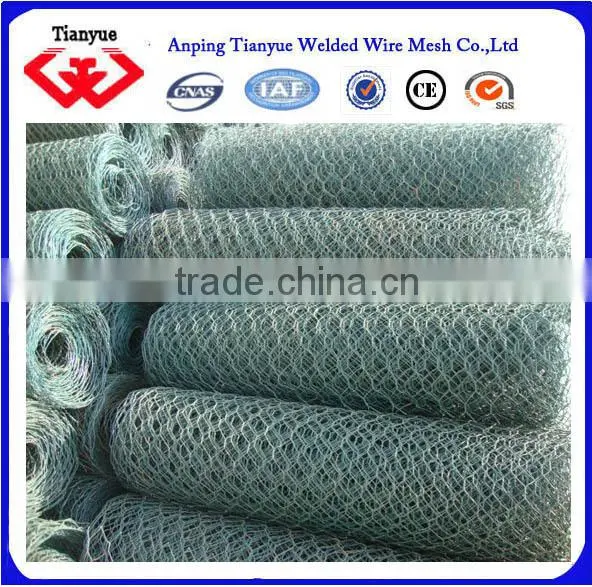 Pvc Coated Hot Dipped Galvanized 1/2 Inch Double Twist Hexagonal Wire Mesh photo-5