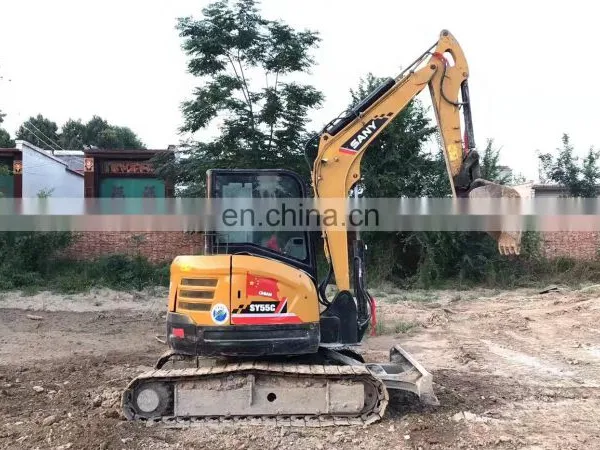 2021 Hot Sale Second Machine Mini Navvy SY55U Used Excavator photo-2