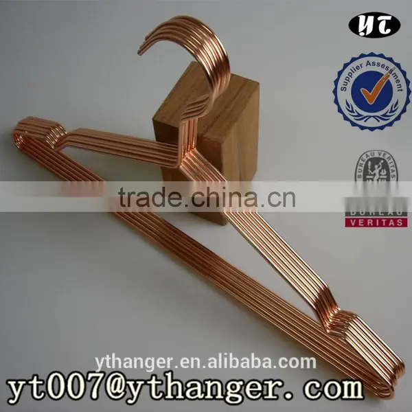 MT044 Hot Sale and Elegant Copper Metal Wire Hanger Quality Choice photo-2