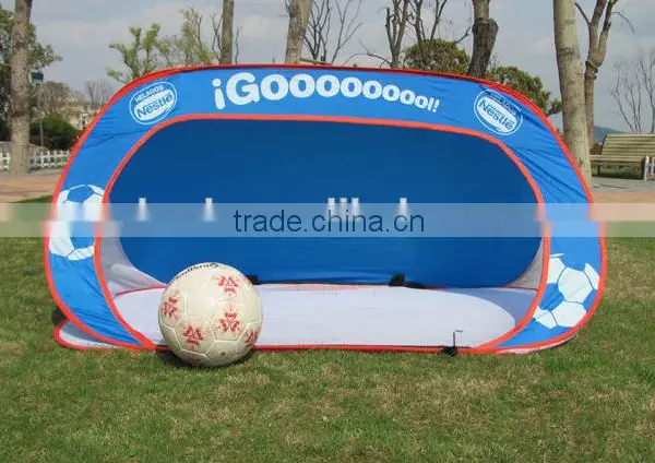 Outdoor Kids Football Soccer Goals Pop Up Net Tent photo-4