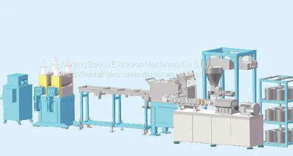 Long Fiber Reinforced Thermoplastics Impregnation Production Line