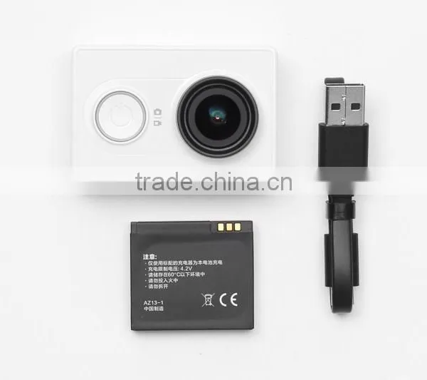 Ambarella A7LS Processor 16MP CMOS 155 Degree Wide Angle XIAOMI Yi WiFi Action Camera 60FPS@1080P 120FPS@720P With Time Lapse photo-3