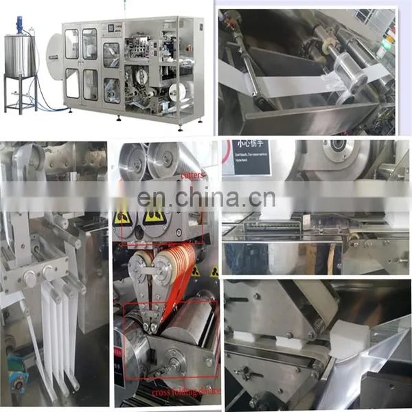High Speed Wet Tissue Production Line Cheap Price Baby Wet Wipes Folding Machine photo-4