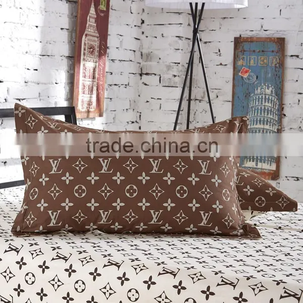 UK Style 100%cotton Bed Set Duvet Cover Cheap Printed Twill Fabric OEM 100%cotton Bed Sheets photo-5