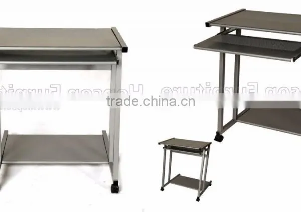 Oupusen Knock Down Metal Office Computer Desk photo-5