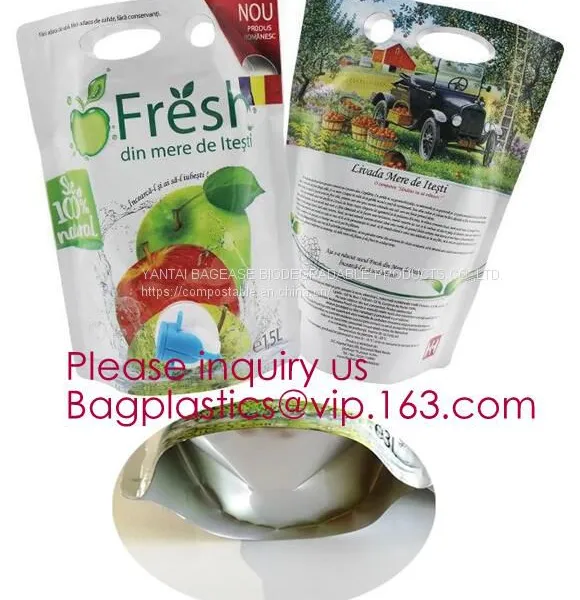 LIQUID CHEMICAL PACK POUCH BAG, SOUP,MILK,WINE,BAG IN BOX JUICE VALVE BAG,SILICONE FRESH FREEZER BAG photo-4