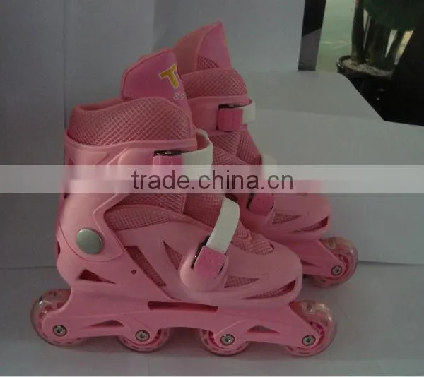 Led Flash Light Wheels Wholesale Roller Skate Shoes