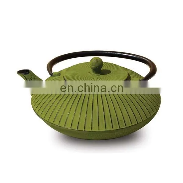 Japanese Tetsubin Tea Kettle Cast Iron Teapot With Stainless Steel Infuser Black photo-3