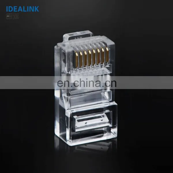 2019 High Quality Network Cable CAT5E UTP Male Connector Standard Rj45 Modular Plug photo-2