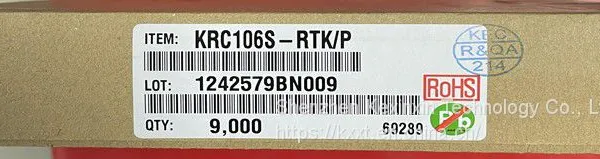 KRA106S-RTK KEC SOT-23 PNP Pre Bias Power (Pd): 200mW Collector Current (Ic): 100mA Collector Breakdown Voltage (Vceo): 50V PNP photo-2