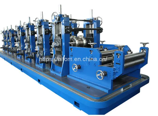 Hollow Structural Section Pipe Production Line Straight Seam Iron Pipe Mill Line photo-5