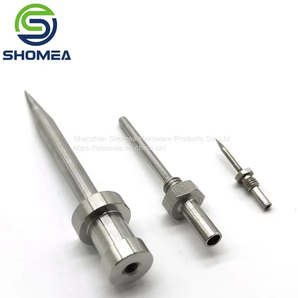 Shomea Customized Solid Stainless Steel Pencil Point Needle With Male Thread photo-2