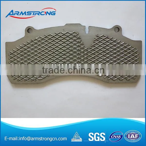 High Shear Strength High Conformity Truck Brake Alloy Back Plate photo-2
