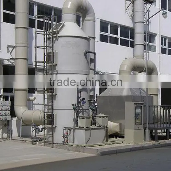 High Exhaust Gas Absorption System Was Exhaust Gas Absorption System Waste Gas Fume Scrubber Ammonia Acid&Alkal Scrubbing Tower photo-2