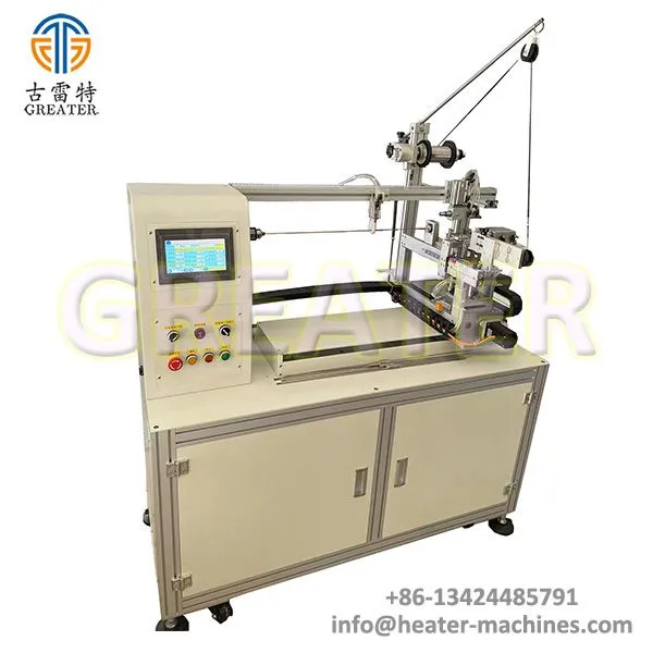 PLC Winding Machine With Tails GT-DRS50 Resistance Wire Winding Machine for Heater Machinery