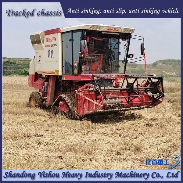 Harvester Anti Sinking Track Chassis Suitable for Muddy Terrain photo-2
