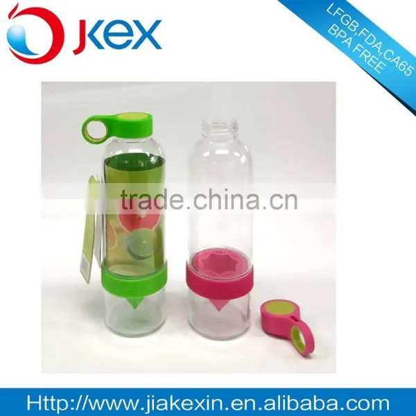 Clear Plastic Fruit Infuser Lemon Juice Pitcher photo-2