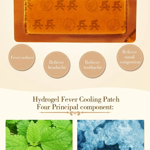 Hydrogel Antipyretic Patch photo-2