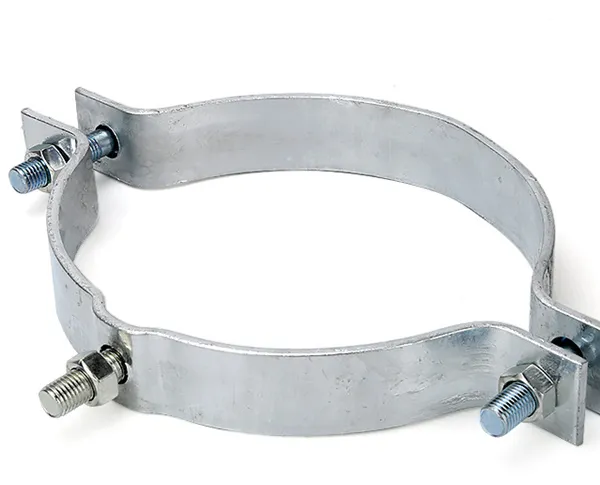 Hot Dip Galvanized Flat Iron Clamps, Clamps, Power Fittings, Single Suspension Clamps, Communication Equipment, Galvani photo-2