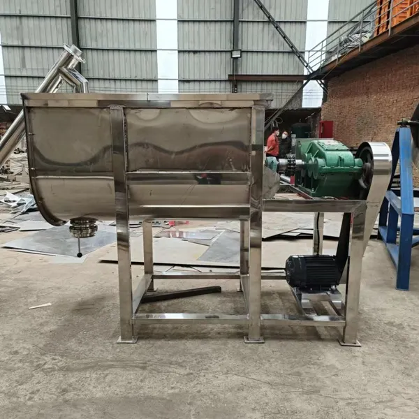 Henan PanQi Automatic Powder Mixing Machine Food U-shaped Mixer Double Ribbon Mixer With CE photo-6
