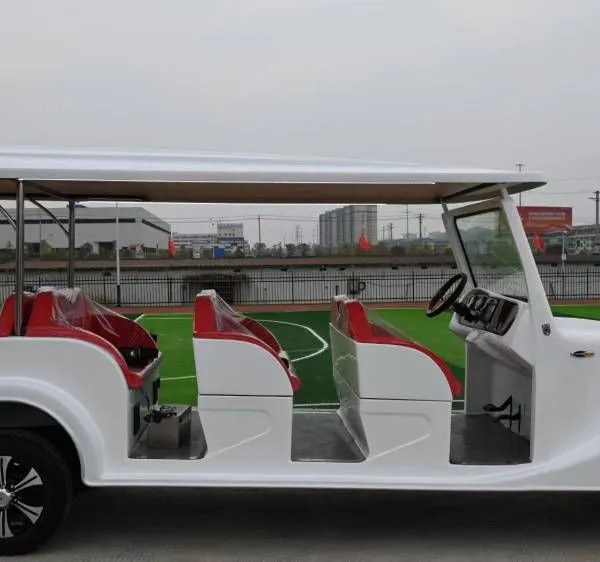 Newly Designed 11-seater Electric Vintage-style Sightseeing Limousine photo-3