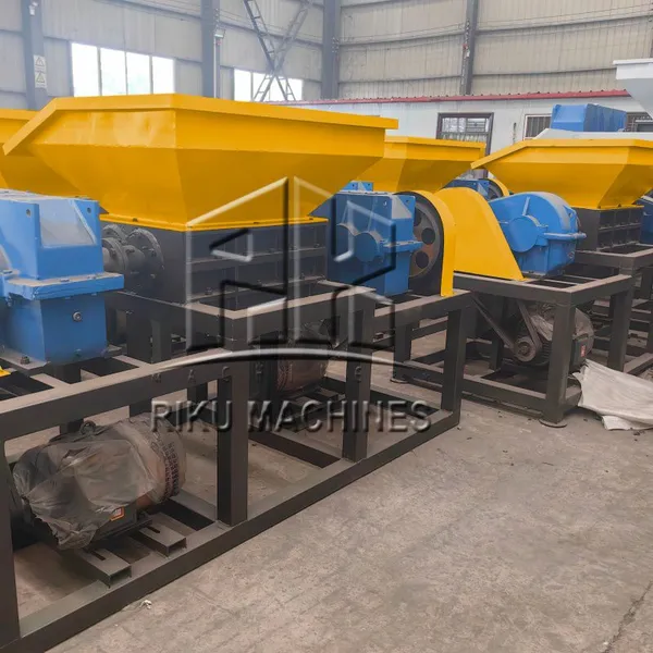 High Torque Industrial Aluminum Ubc Scrap Profile Crusher Double Axis Light Metal Shredder photo-4