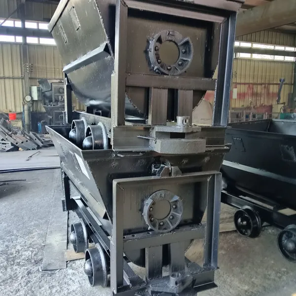 Senteng Mine Underground Dump-type Mine Car Curved Rail Side-dumping Mine Car Body Thickening