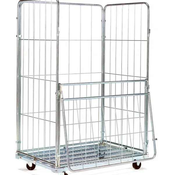 Heavy-Duty Roll Container Trolley With High Load Capacity photo-4